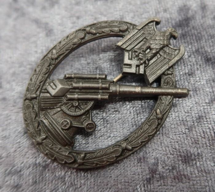 Heer/Waffen-SS flak artillery badge - Image 10