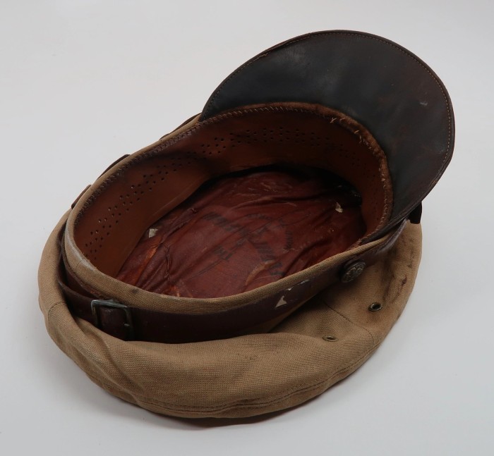 NAMED US Army Air Corps enlisted ranks crusher cap - Image 6