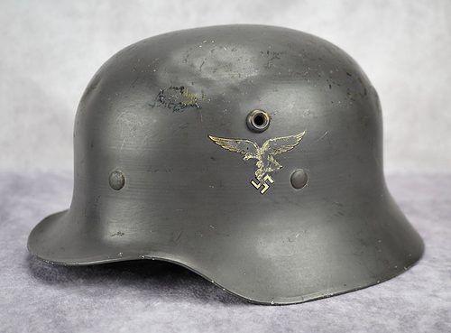 RARE aluminum Luftwaffe parade helmet