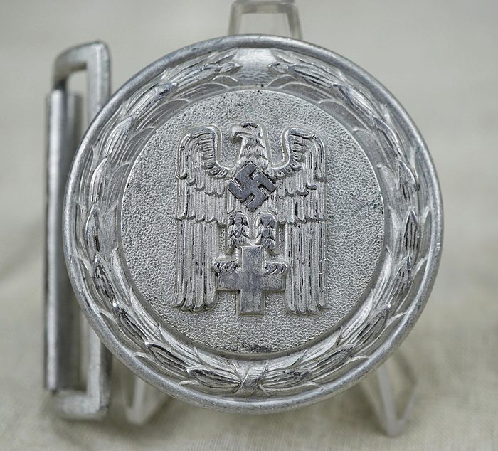 Red Cross Officer Belt Buckle