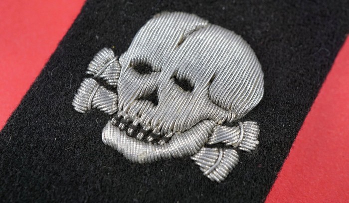 SOLD - Waffen-SS bullion NCO's vertical TK collar tab - Image 5