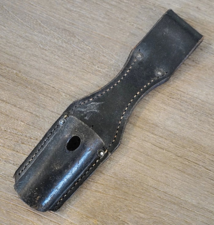 1941 Dated Black Leather Bayonet Frog