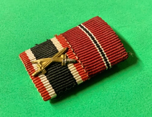 2 Place Wehrmacht Service Ribbon Bar