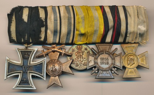 5 Place Imperial era Medal Bar