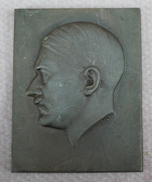 Adolf Hitler wall plaque