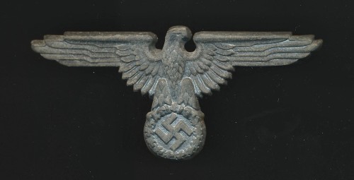 Assmann produced SS visor cap eagle