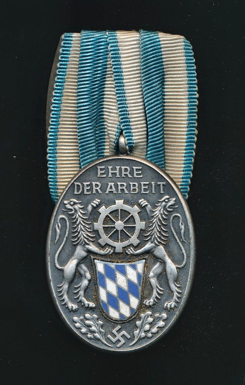 Bavarian 25 Year Labor Service Medal