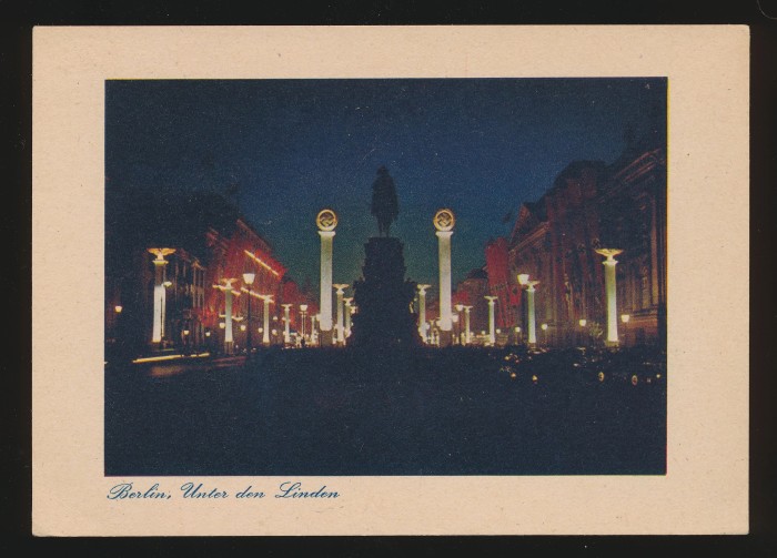 Berlin Streets Postcard