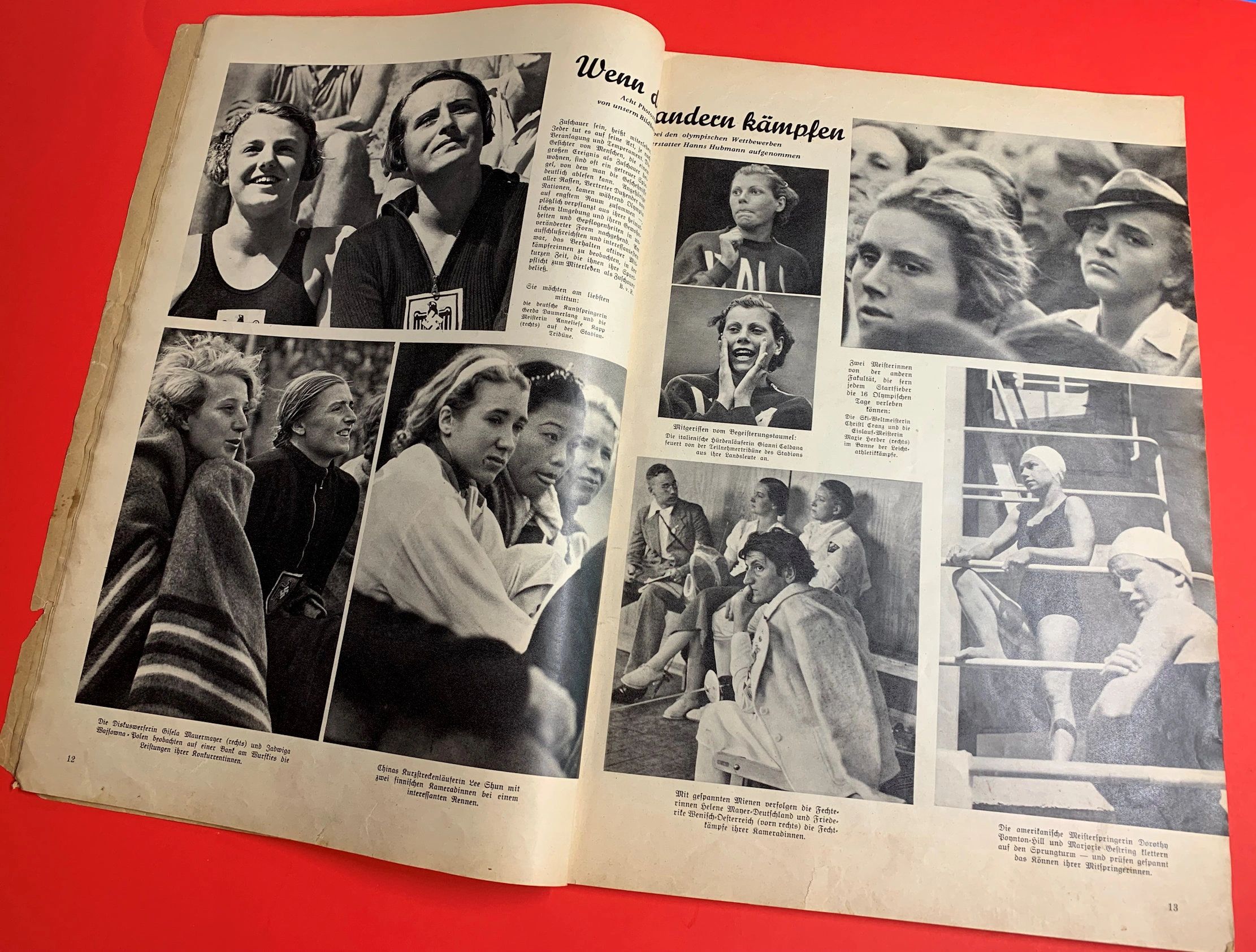 Berliner Illustrirte Zeitung Die 16 Olympischen Tag Book - Image 3