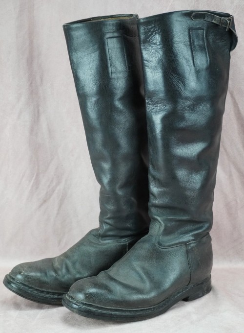 Black Wehrmacht Officer Boots