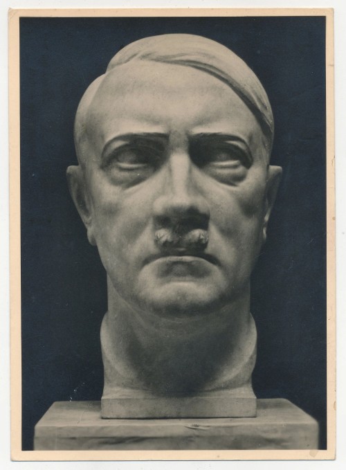 Bust of Adolf Hitler Postcard