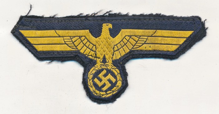 Cut Off Kriegsmarine EM/NCO Breast Eagle