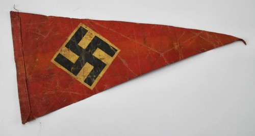 Double-Sided Hitler Youth Style Pennant