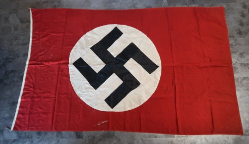 Double Sided NSDAP Flag w/ Clips