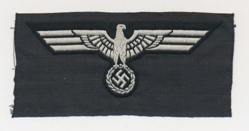 Early Heer Panzer Breast Eagle