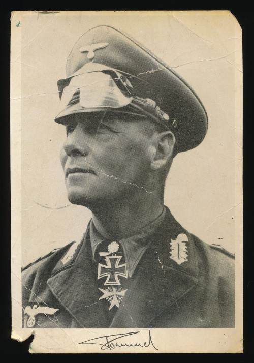 Erwin Rommel Postcard