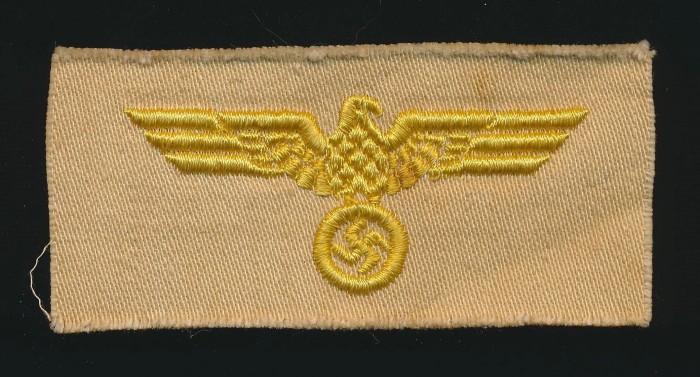 French Made Kriegsmarine Tropical Cap Eagle