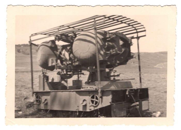 German Captured Acoustic Plane Locator Photo