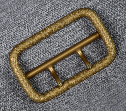Gold RZM Marked Double Claw Belt Buckle
