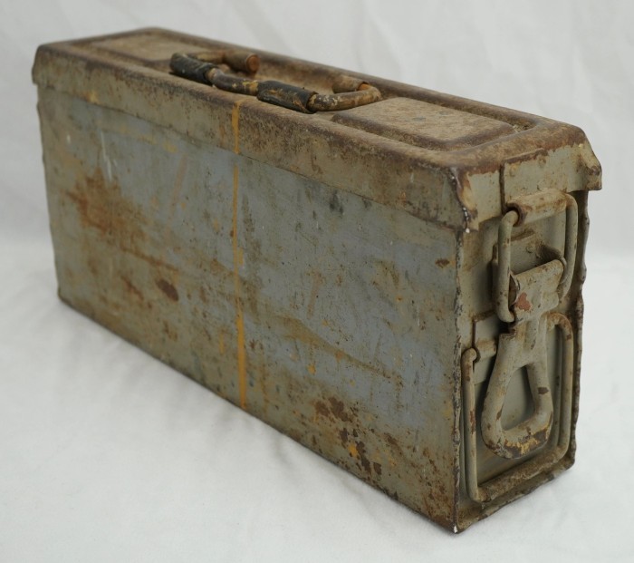 Grey Camouflaged MG34/42 Ammo Can