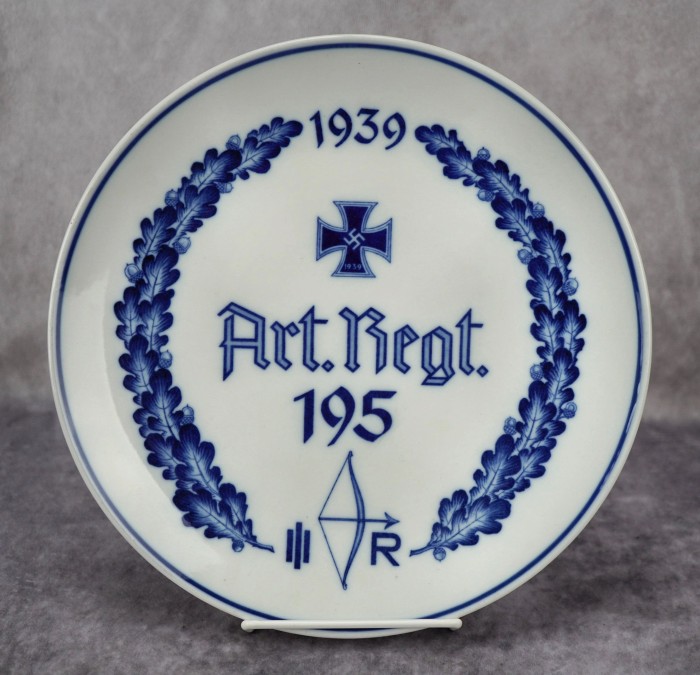 Heer Artillery Regiment 195 Meissen Plate