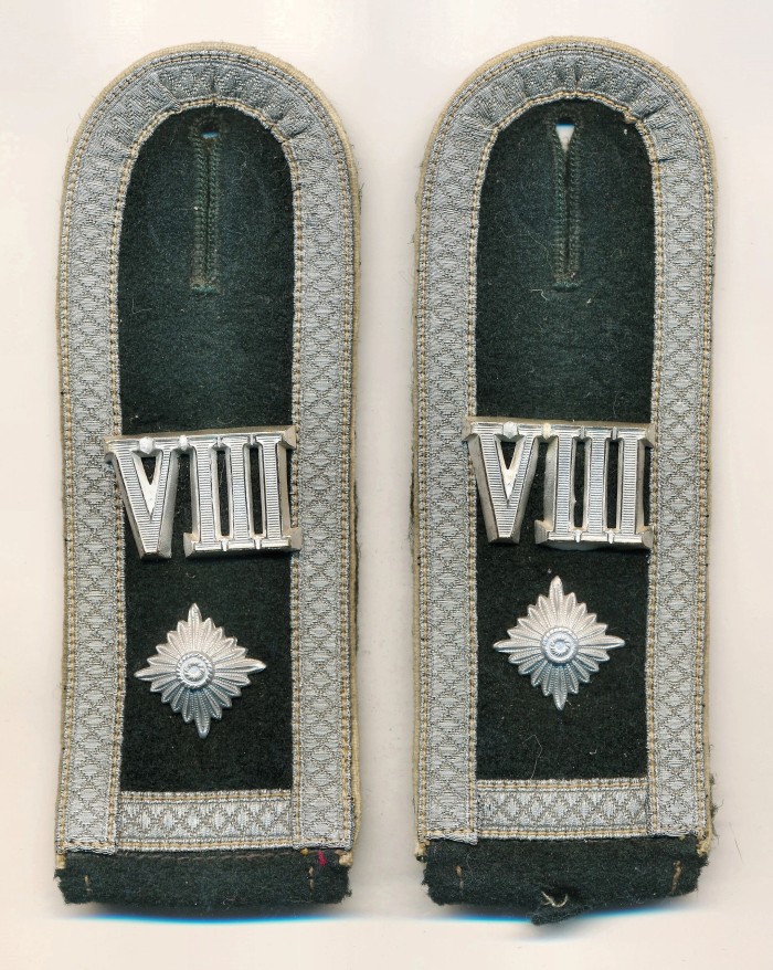 Heer Infantry Feldwebel Shoulder Straps