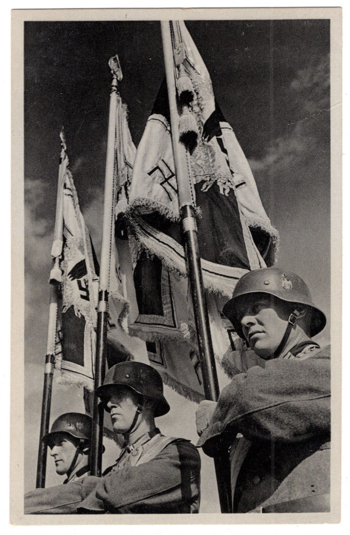 Heer Infantry Standard Bearers Postcard