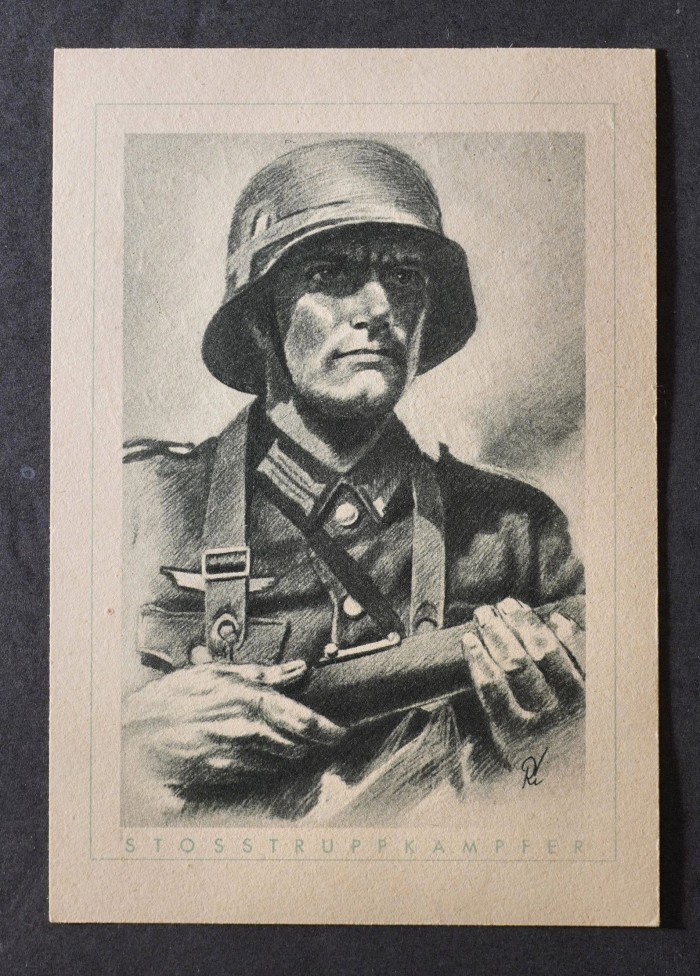 Heer Soldier Postcard