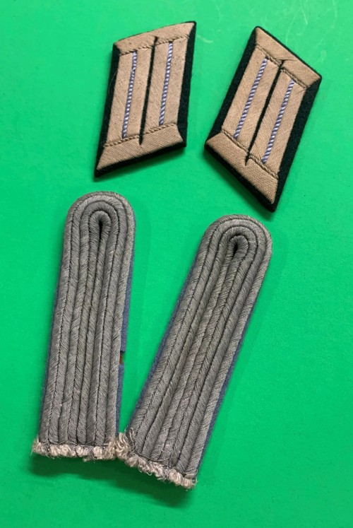 Heer Transport Leutnant Shoulder Boards & Collar Tabs Set