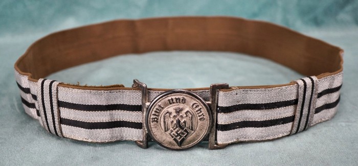 Hitler Youth Leader Brocade Belt & Buckle