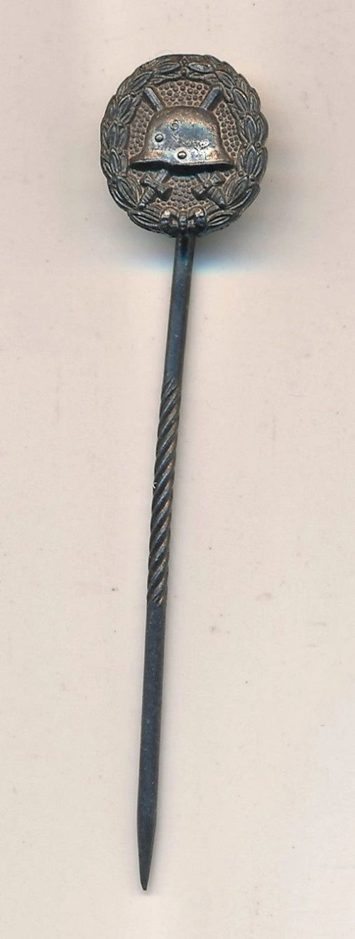 Imperial Wound Badge in Silver Stickpin