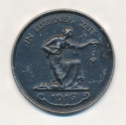 In Eiserner Zeit 1916 Table Medal