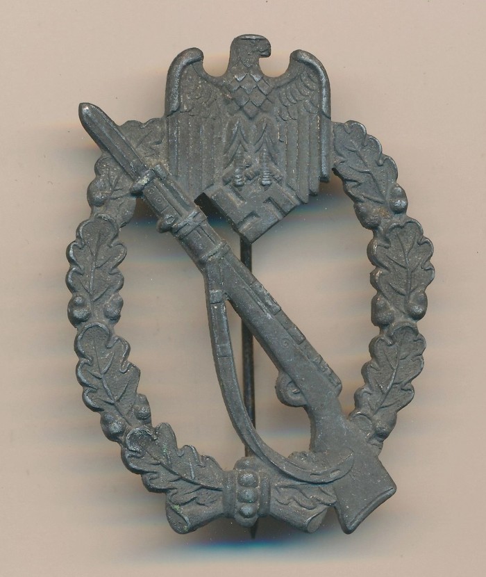 Infantry Assault Badge in Silver