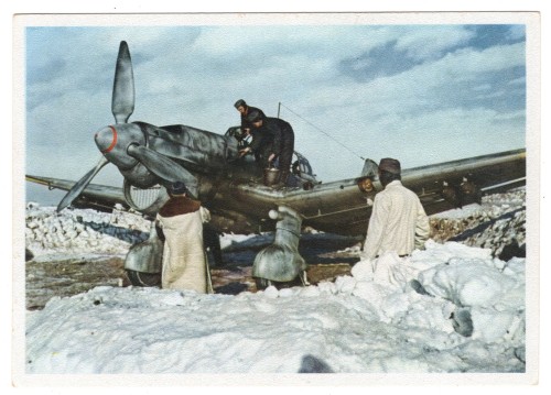 JU-87 Stuka Postcard