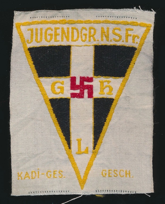 Jugendgruppe Nat. Soz. Frauenschaft Sport Shirt Insignia