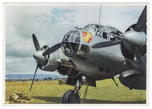 Junkers JU-88 Postcard