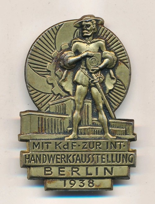 KdF Handwerksausstellung Berlin 1938 Tinnie