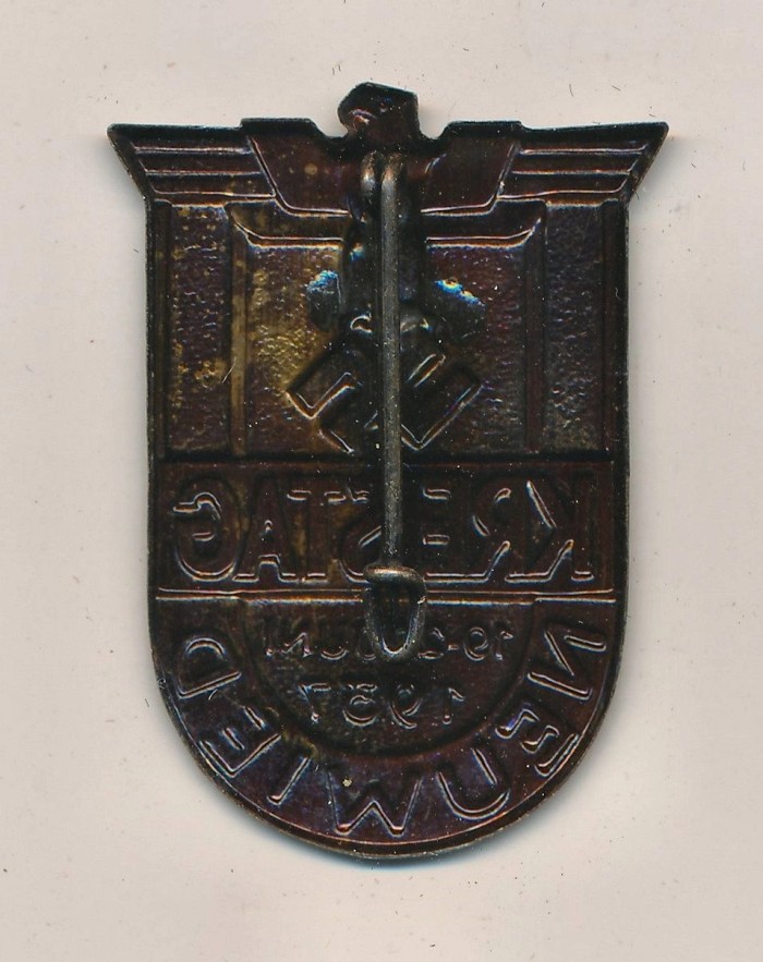 Kreistag Neuwied 1937 Tinnie - Image 2