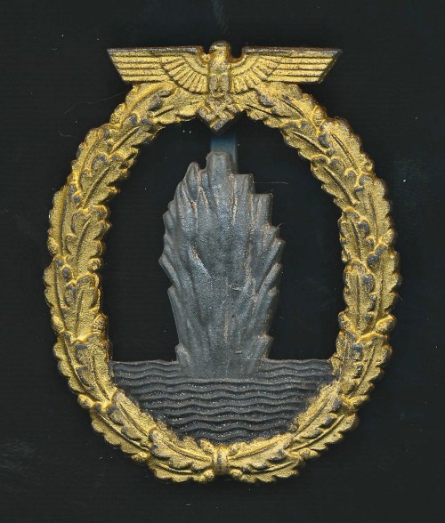 Kriegsmarine Minesweeper Badge