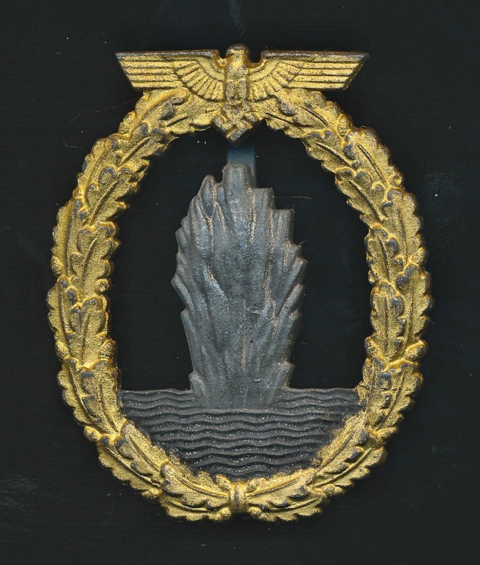 Kriegsmarine Minesweeper Badge