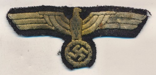 Kriegsmarine Officer Breast Eagle