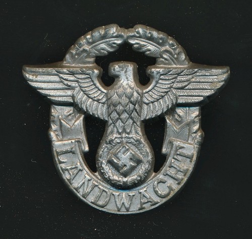 Landwacht Police Cap Insignia