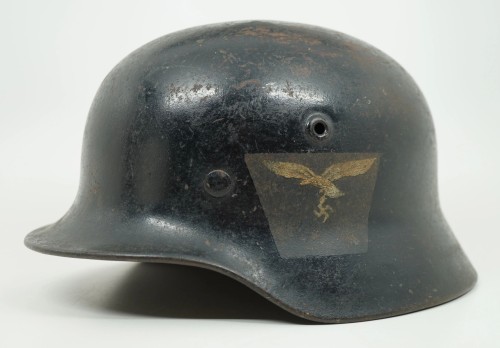 Luftwaffe M40 Black Flak Camo Helmet