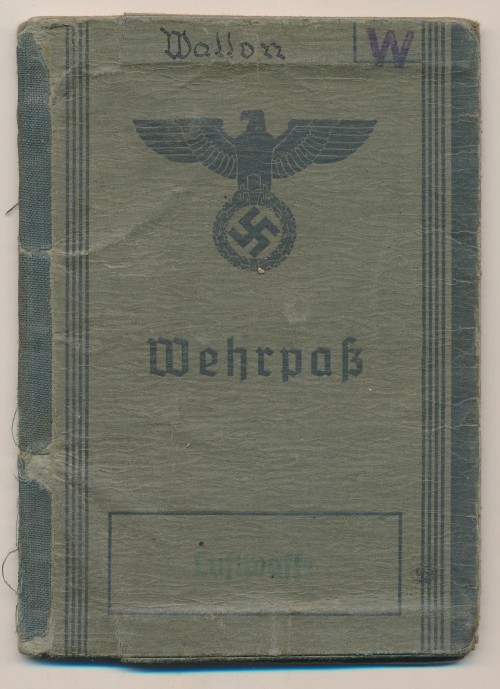 Luftwaffe Radio Operator Wehrpass