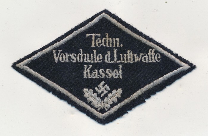 Luftwaffe Technical Vorschule Kassel Insignia