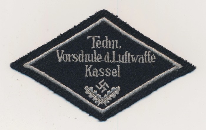 Luftwaffe Technical Vorschule Kassel Insignia