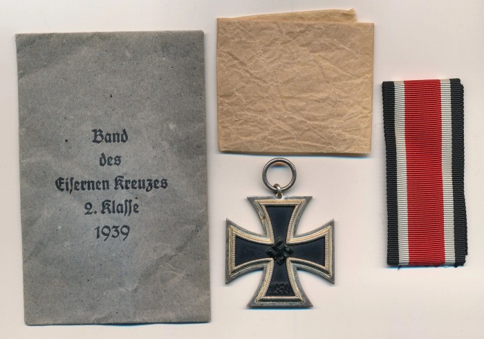 Maker Marked Iron Cross 2nd Class w/ Packet