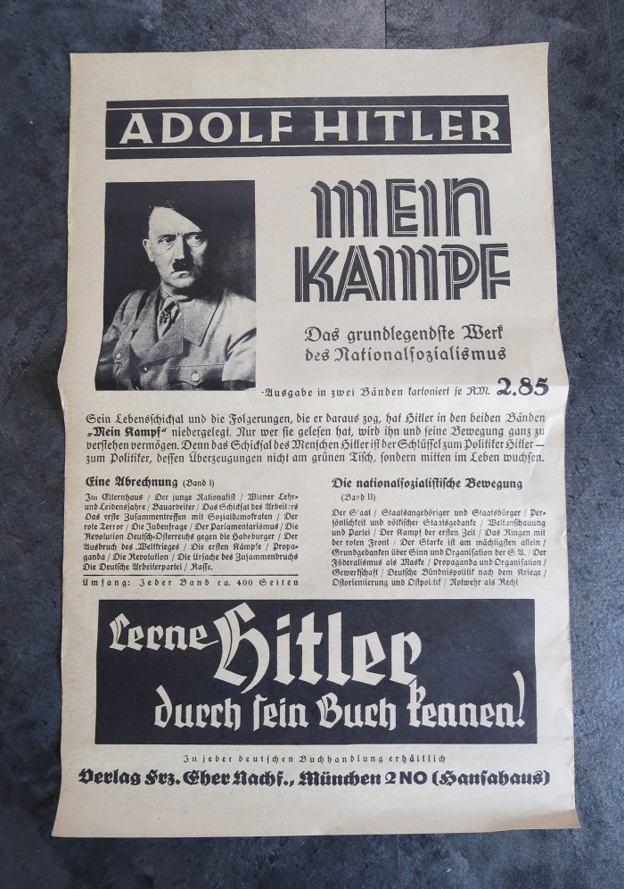 Mein Kampf Advertising Poster