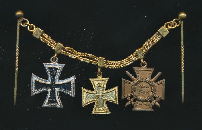 Miniature Imperial 3 Place Medal Device