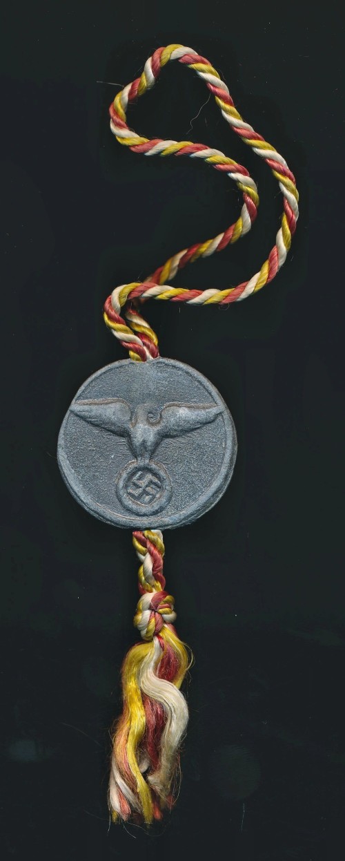 NS Winterkampfspeile Villach 1939 Medallion